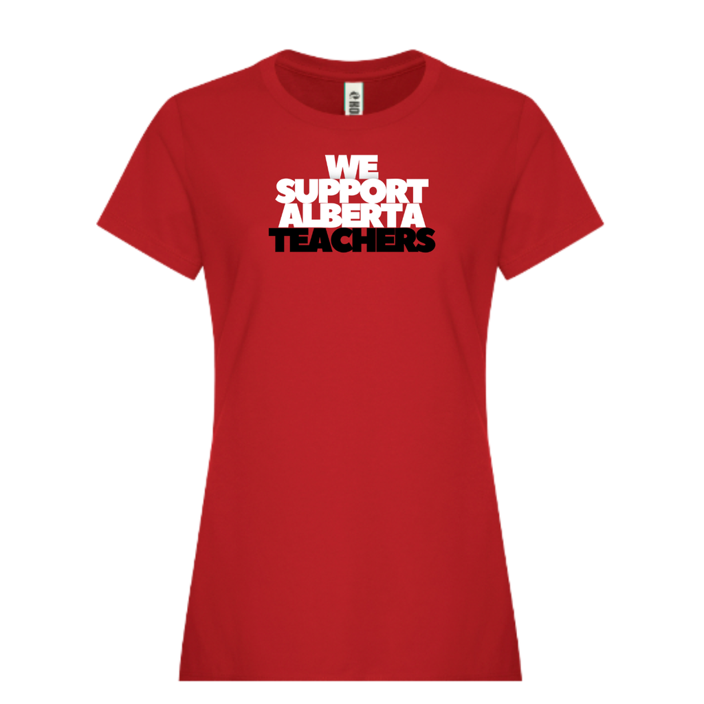 KOI® ELEMENT LADIES' TEE - We Support Alberta Teachers