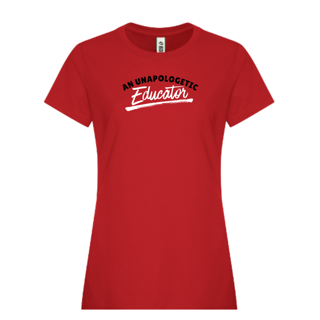KOI® ELEMENT LADIES' TEE - An Unapologetic Educator